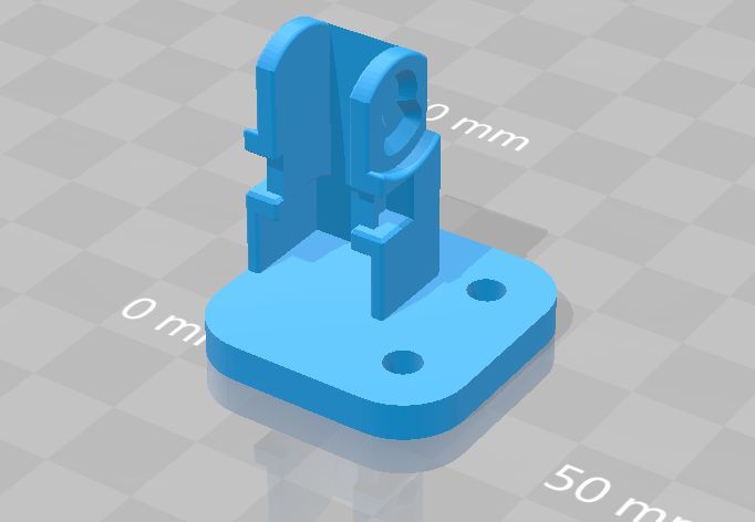 cable chain base mount